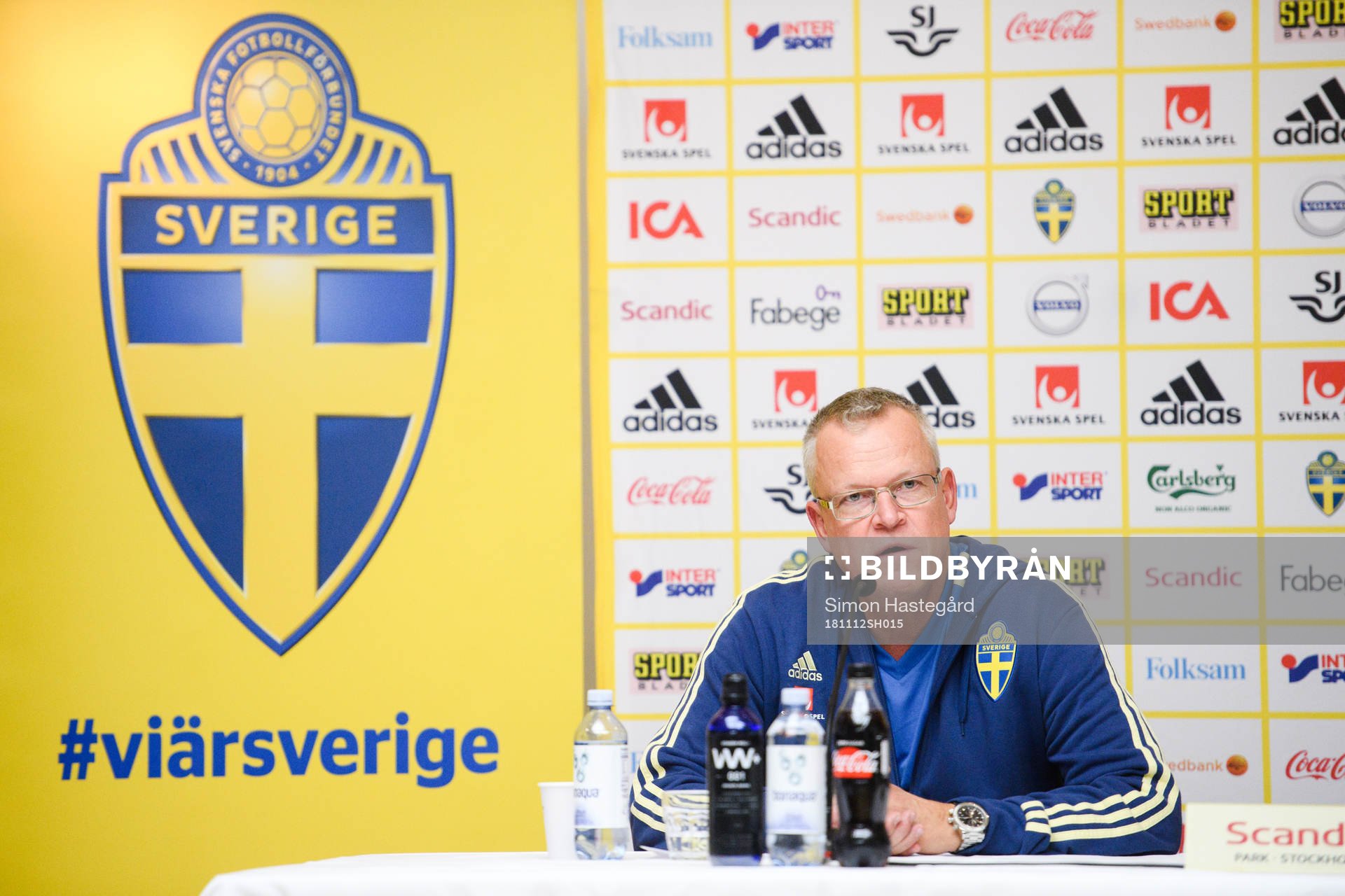 Sveriges förbundskapten Janne Andersson
