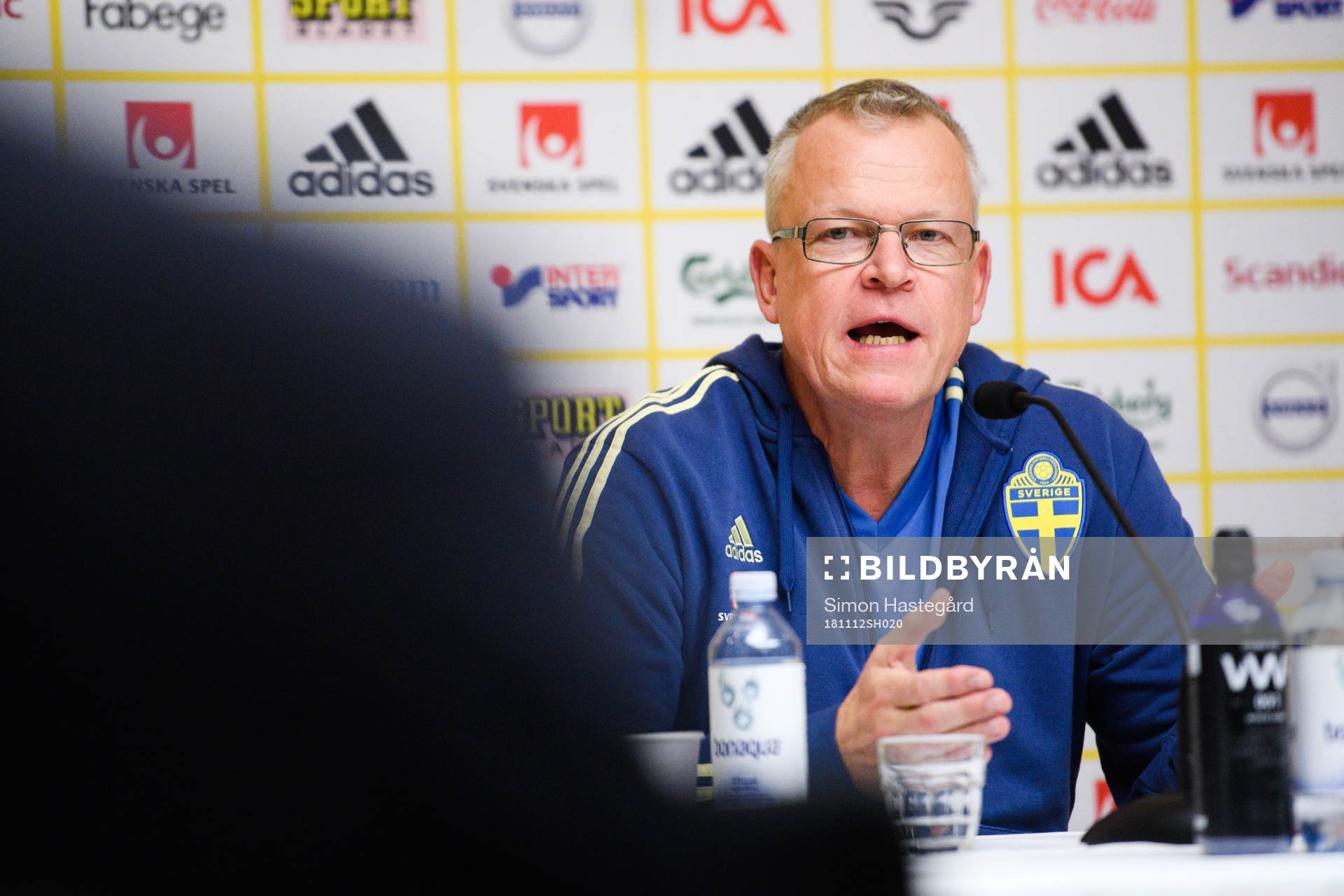 Sveriges förbundskapten Janne Andersson
