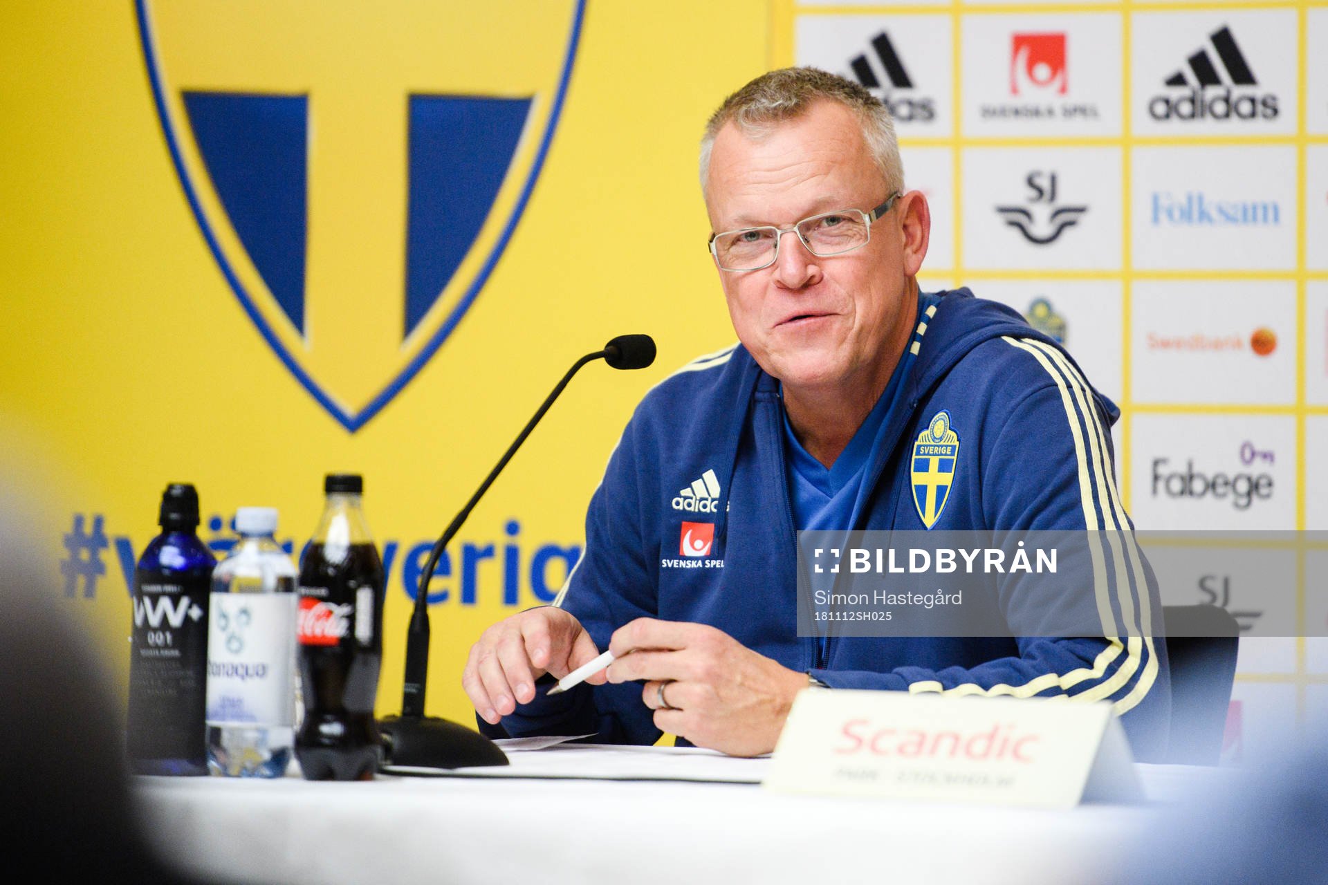 Sveriges förbundskapten Janne Andersson
