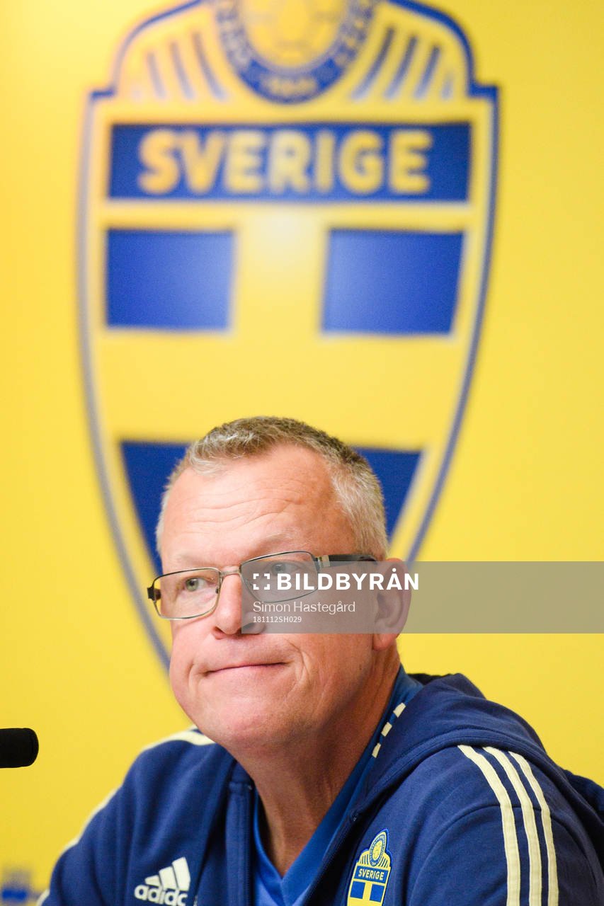 Sveriges förbundskapten Janne Andersson