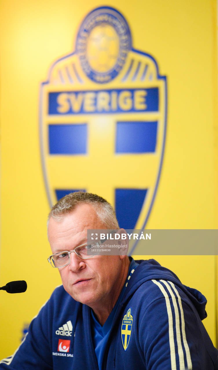 Sveriges förbundskapten Janne Andersson