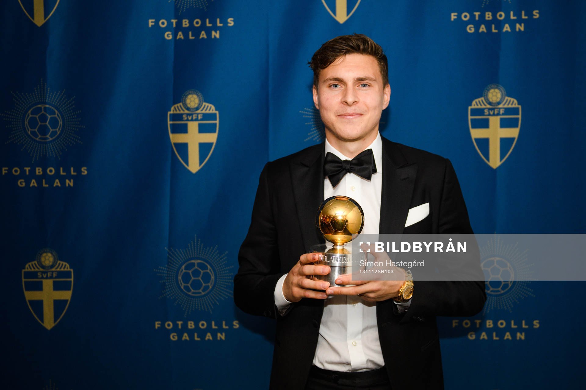 Victor Nilsson Lindelöf vinnare av Guldbollen