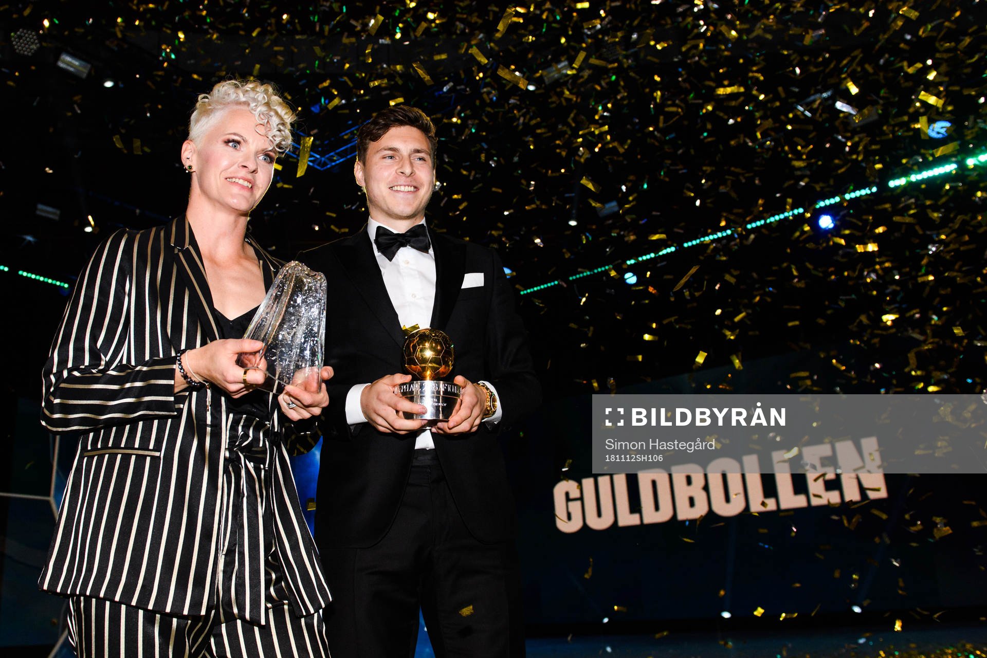 Nilla Fischer och Victor Nilsson Lindelöf vinnare av
