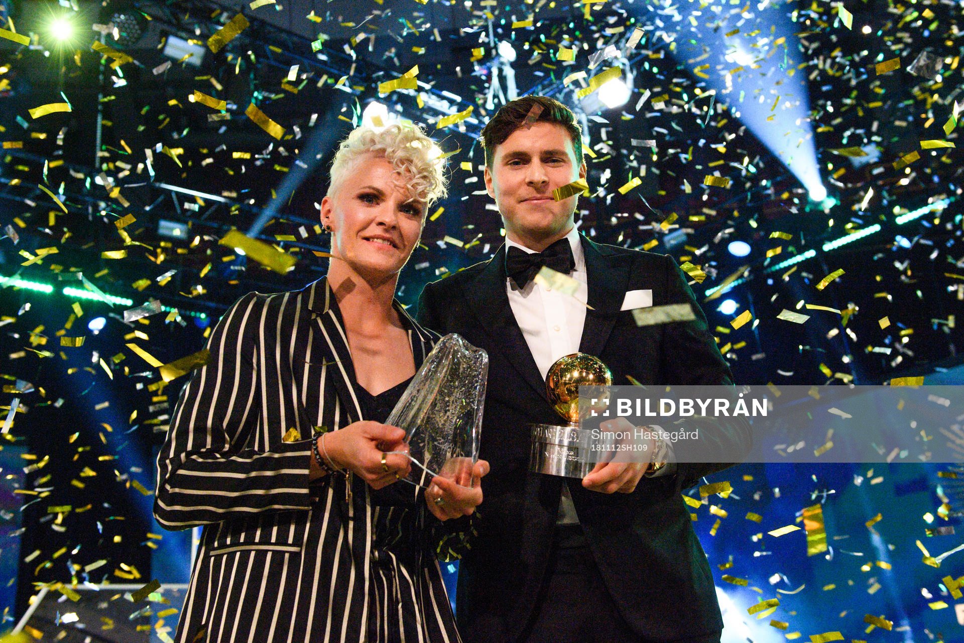 Nilla Fischer och Victor Nilsson Lindelöf vinnare av