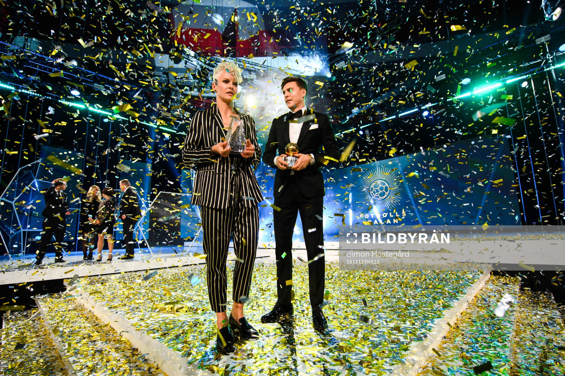 Nilla Fischer och Victor Nilsson Lindelöf vinnare av