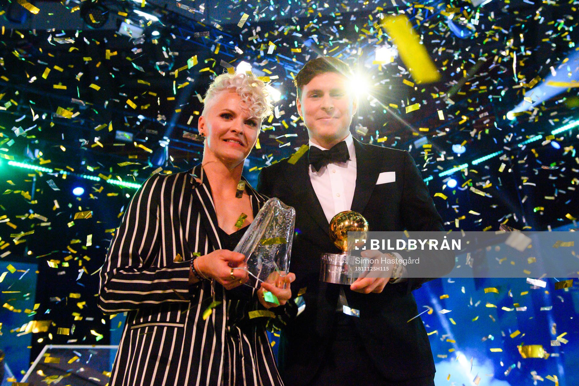 Nilla Fischer och Victor Nilsson Lindelöf vinnare av