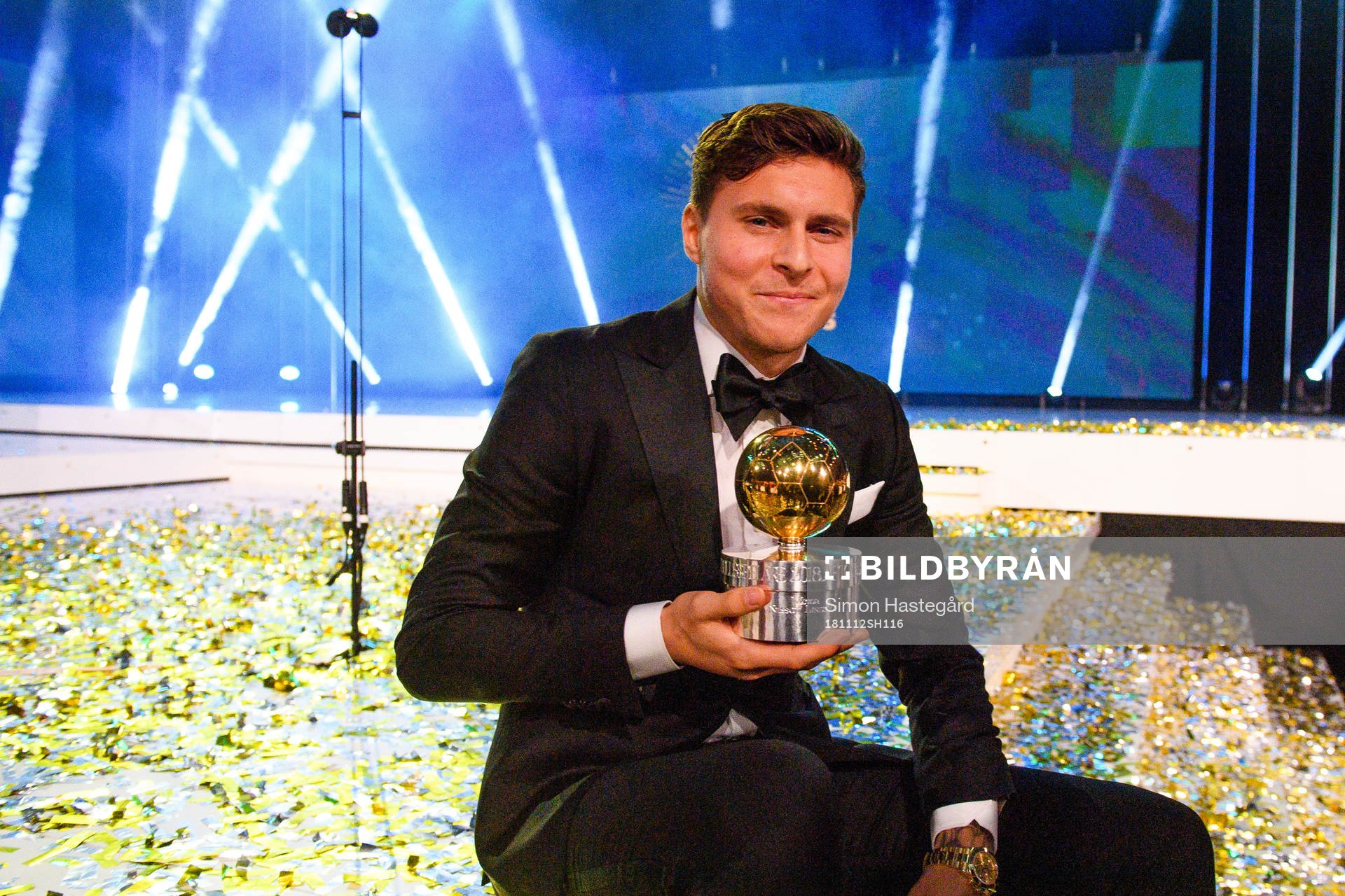 Victor Nilsson Lindelöf vinnare av Guldbollen