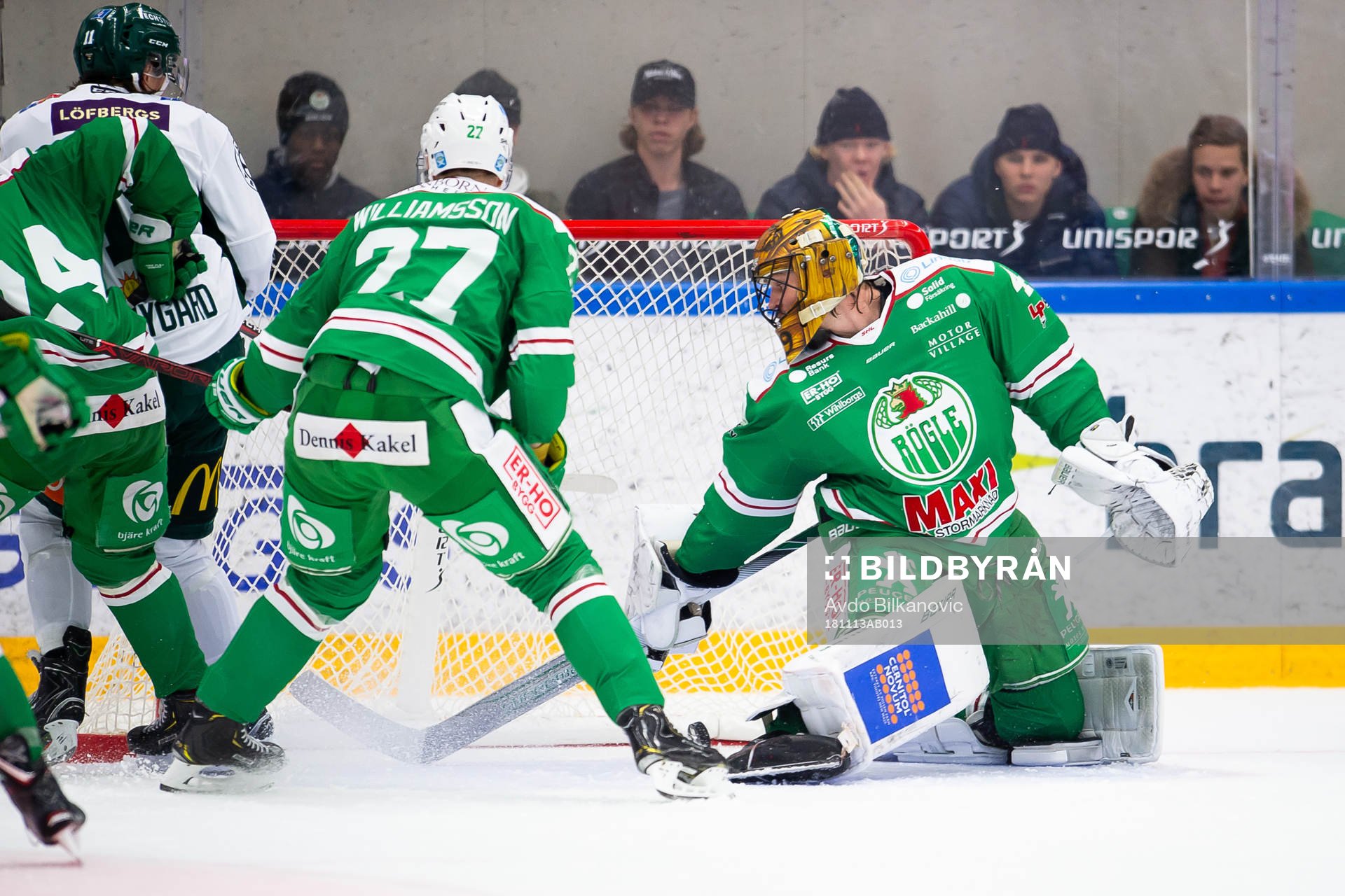 1 målet på skott av Färjestads Joakim Nygård
