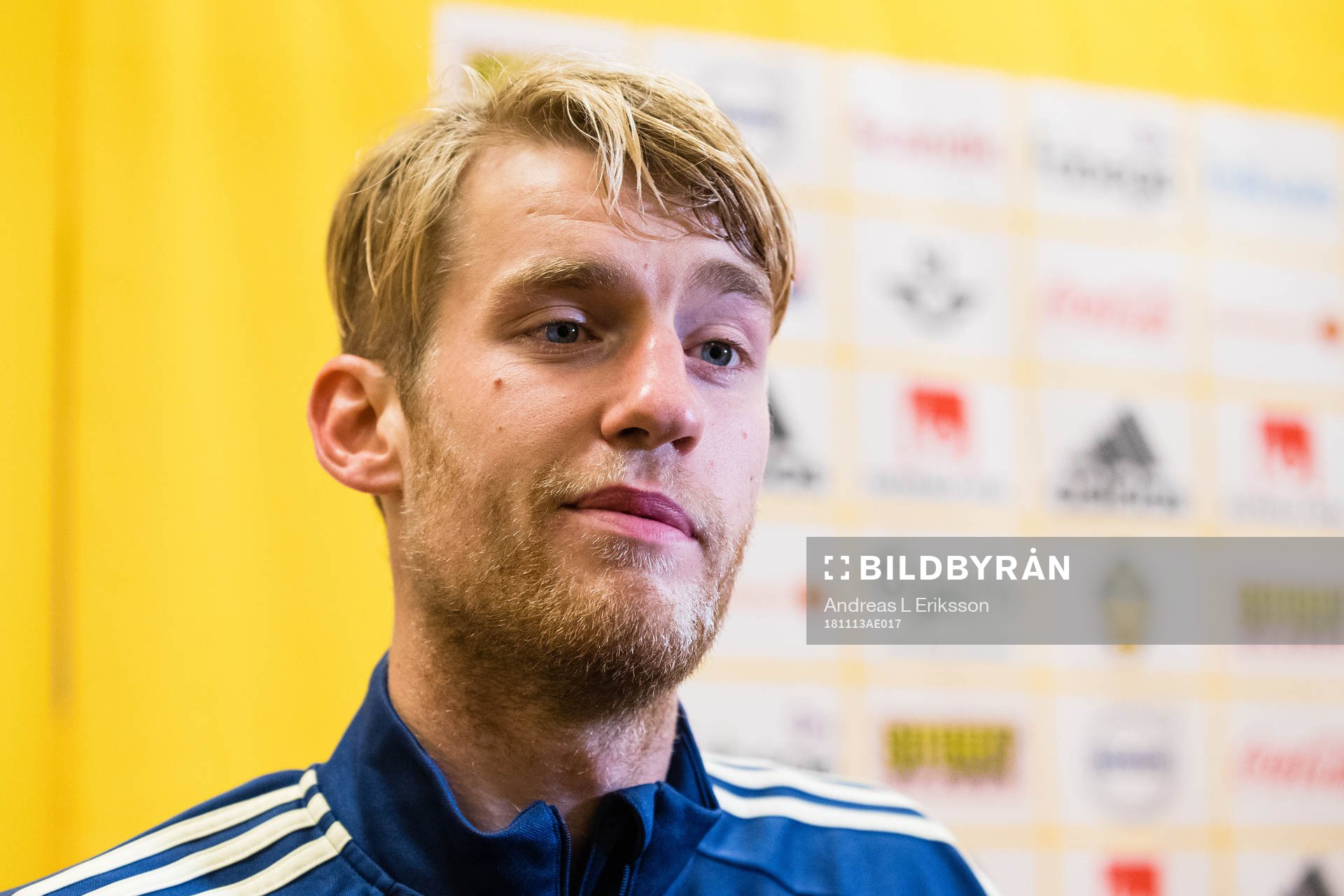 Sveriges Filip Helander i