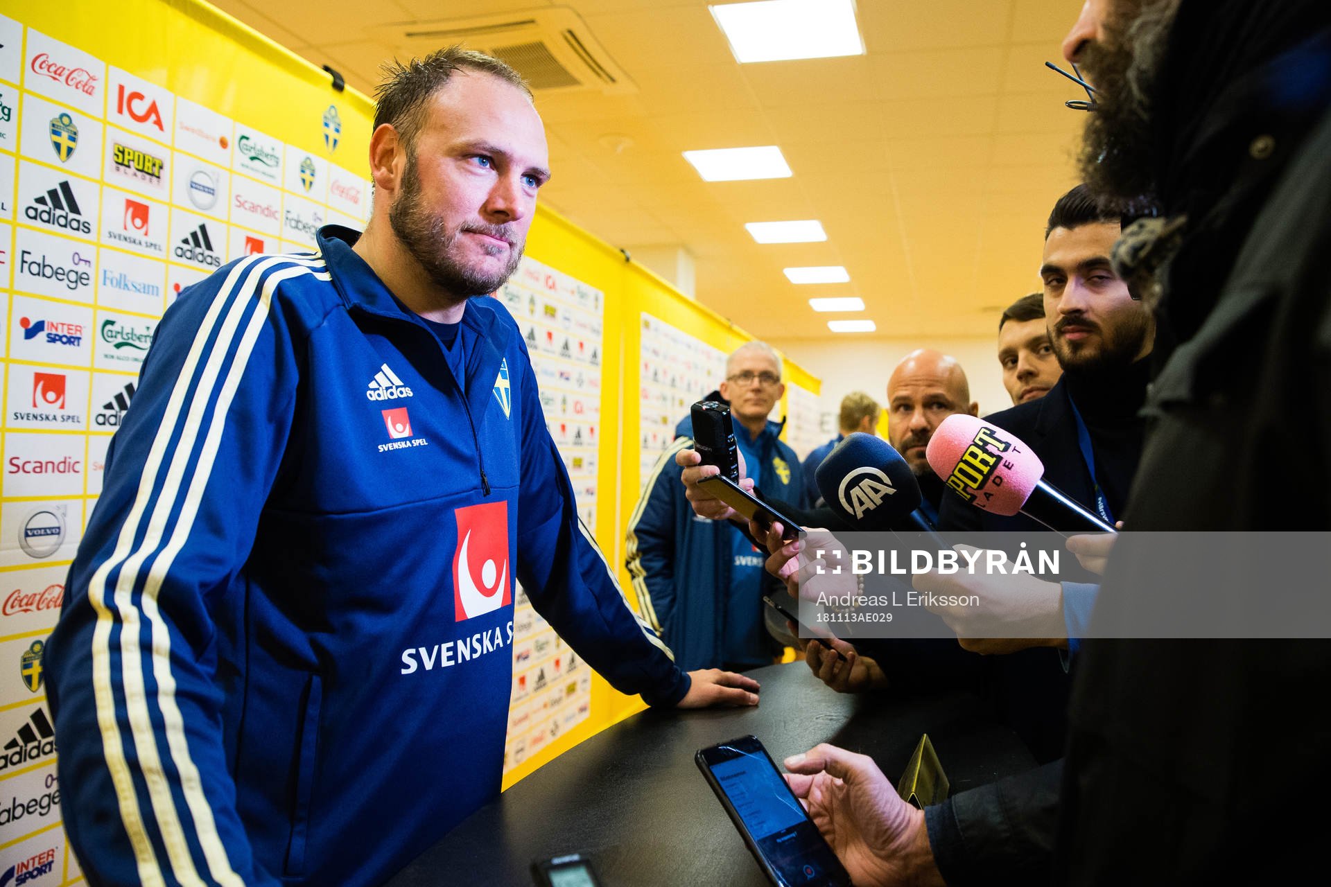 Sveriges Andreas Granqvist i