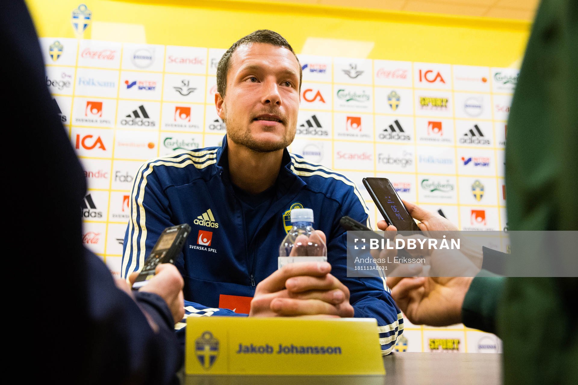 Sveriges Johan Jakobsson i