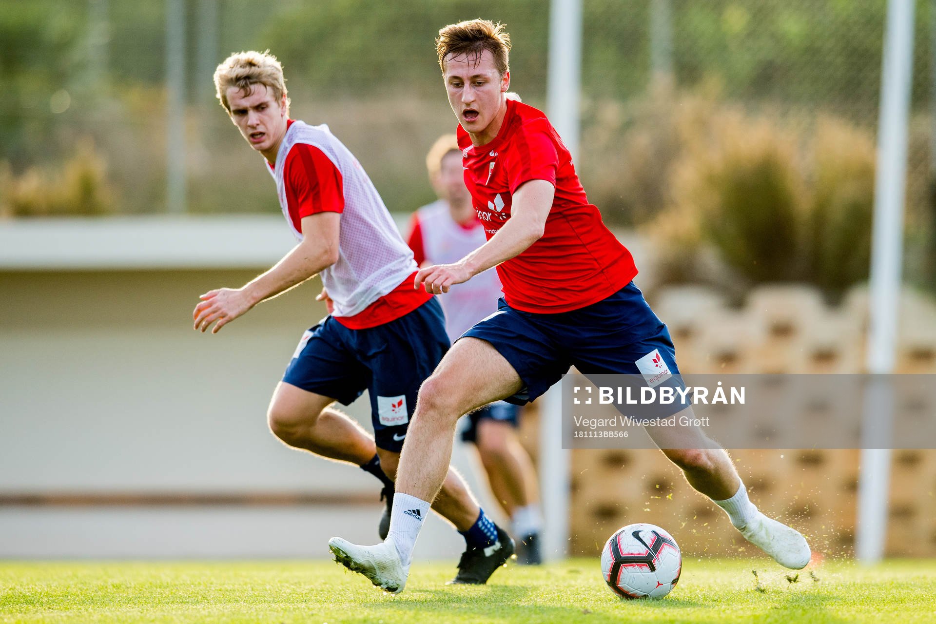 Arne Holter and Adnan Hadzic of Norway