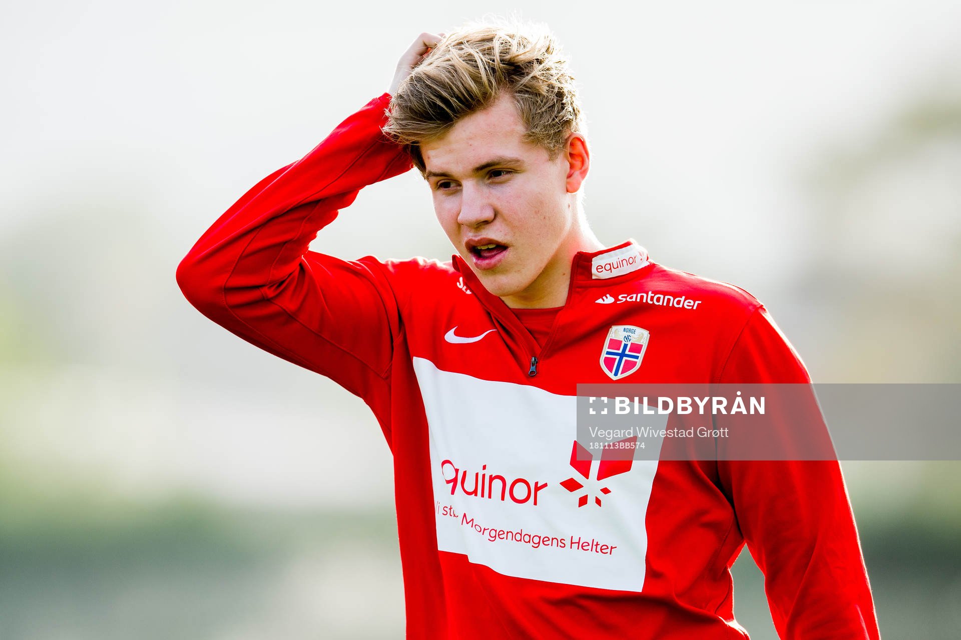 Jens Petter Hauge of Norway