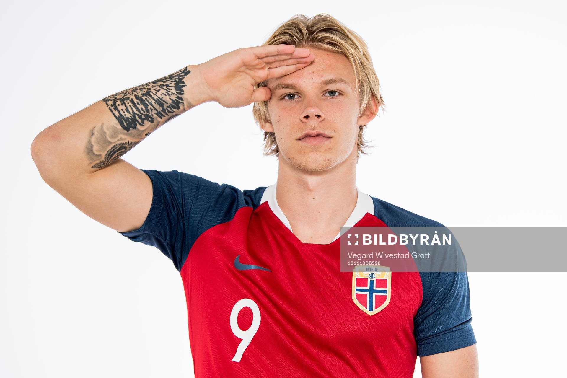 Sebastian Pedersen of Norway poses for a portrait