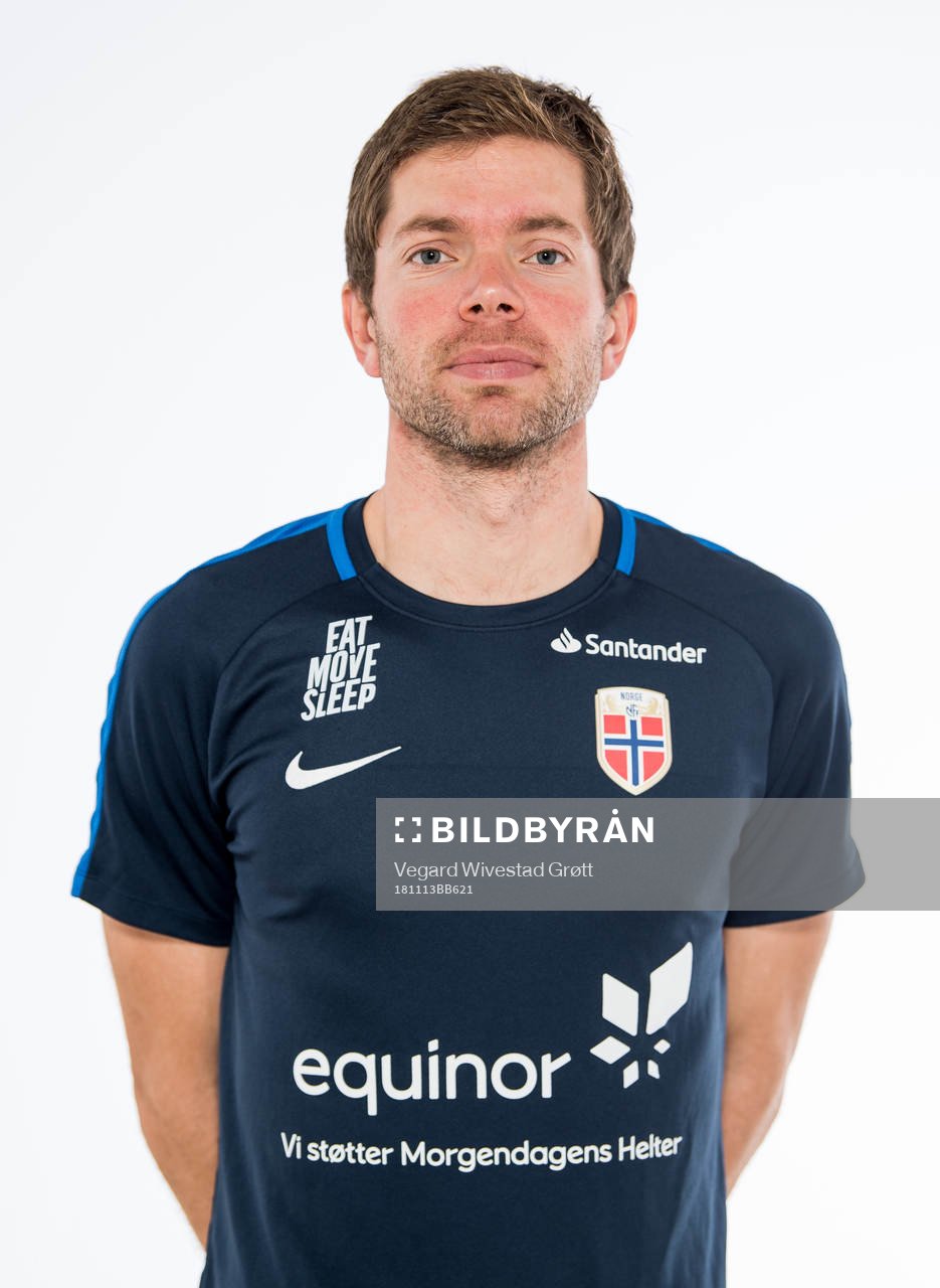 Helge Haugen, coach, poses for a portrait