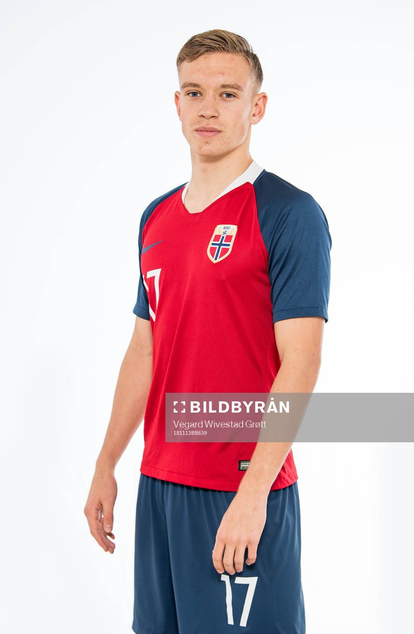 Martin Tangen Vinjor of Norway poses for a portrait