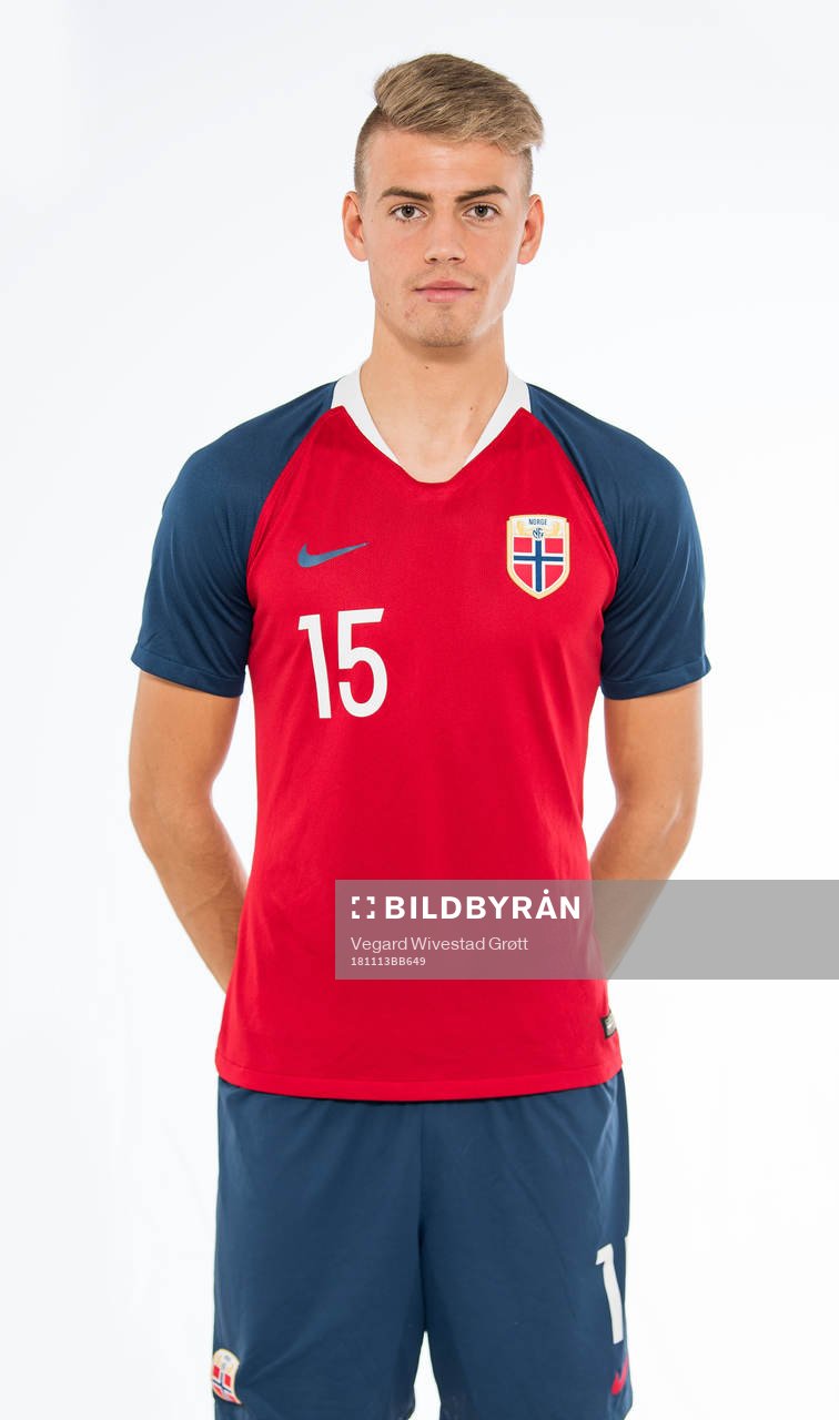 Andreas Ueland of Norway poses for a portrait