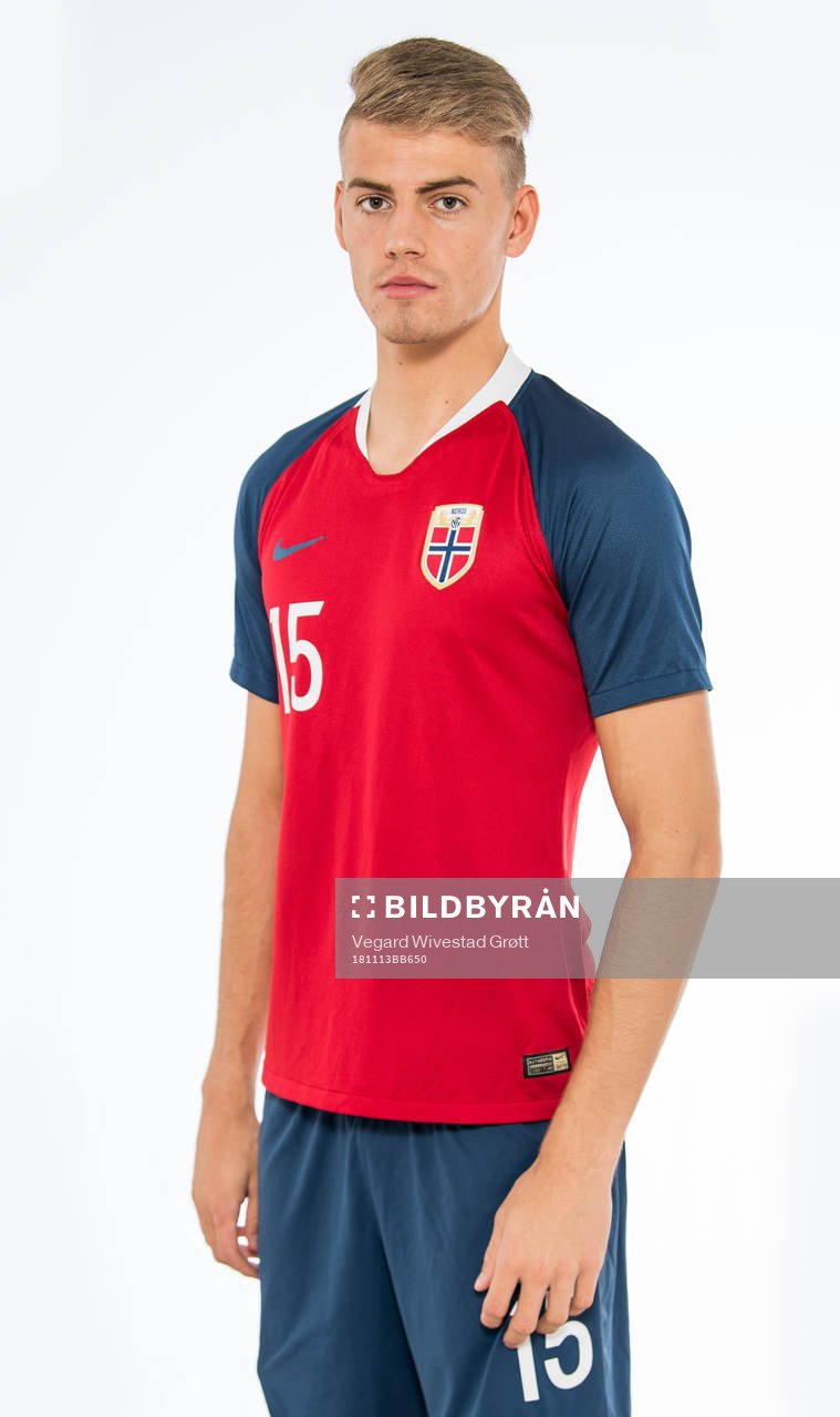 Andreas Ueland of Norway poses for a portrait