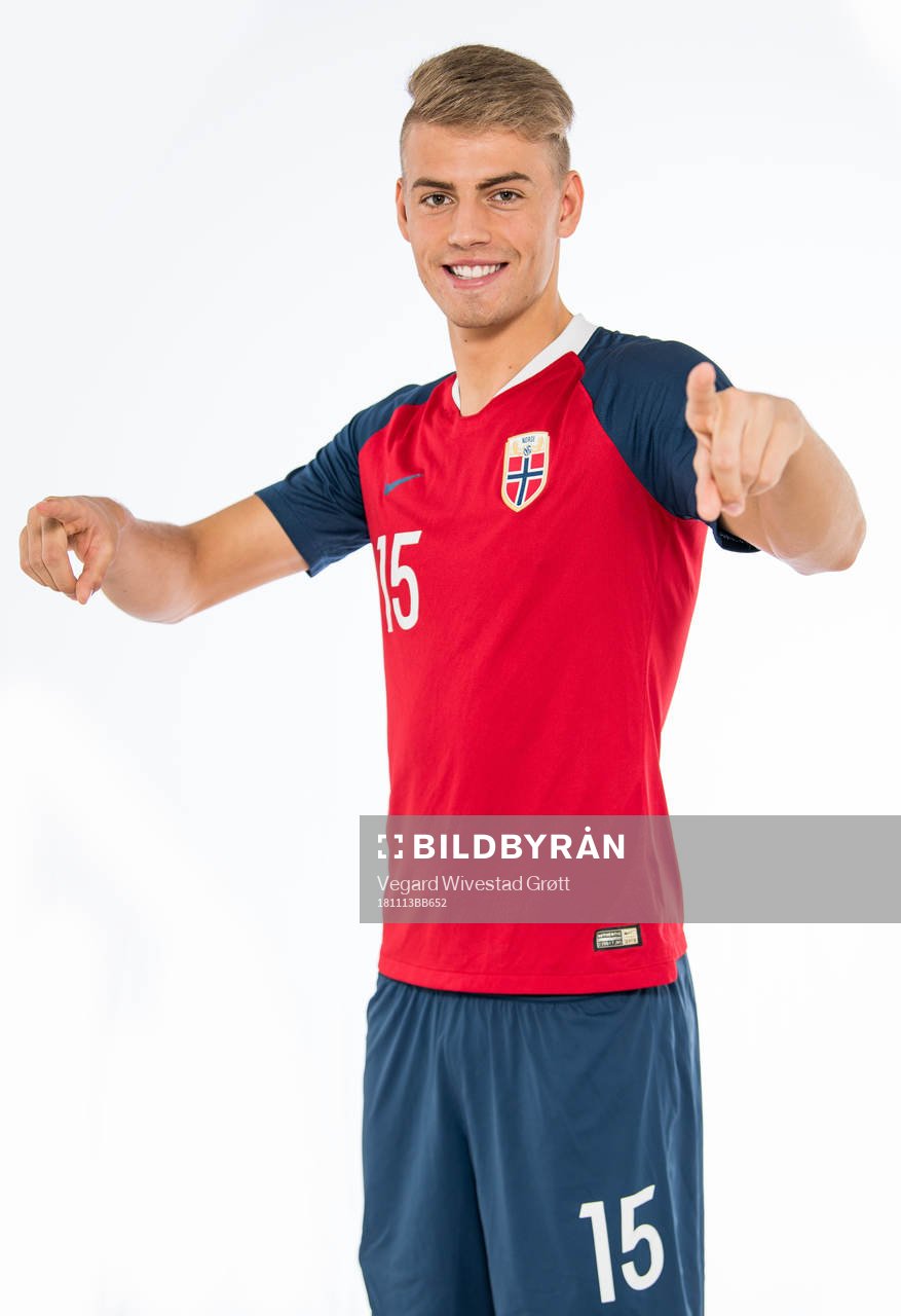 Andreas Ueland of Norway poses for a portrait