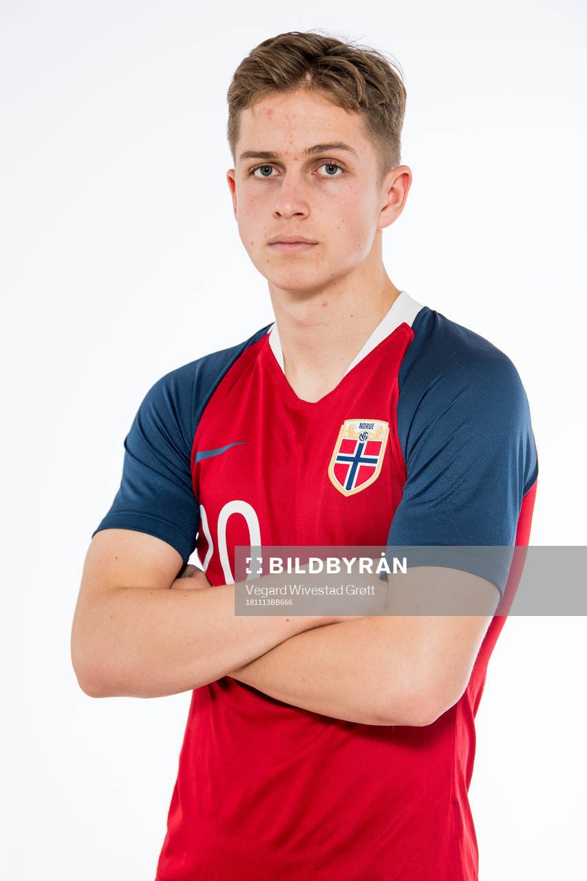 Simen Bolkan Nordli of Norway poses for a portrait
