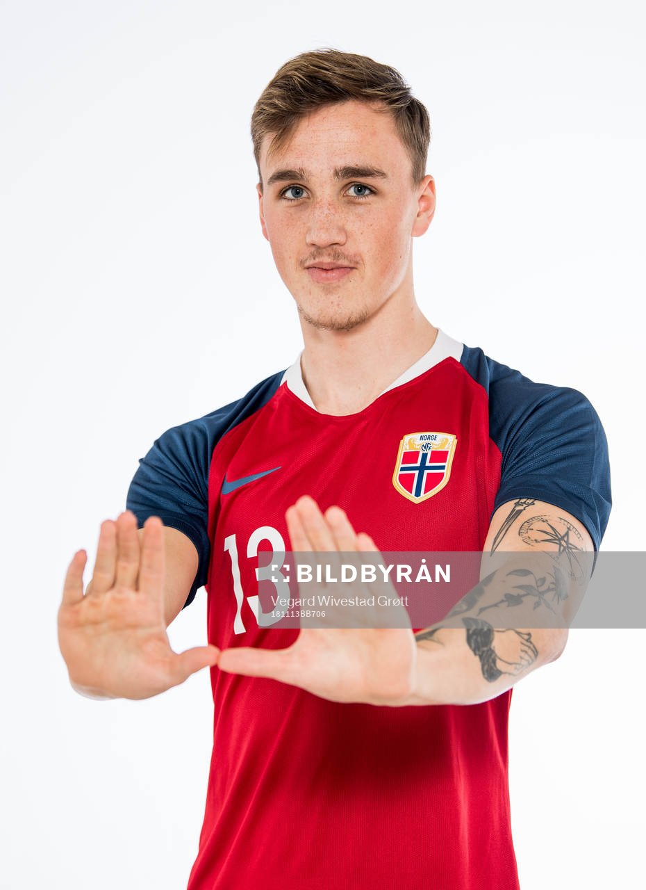 Andreas Helmersen of Norway poses for a portrait