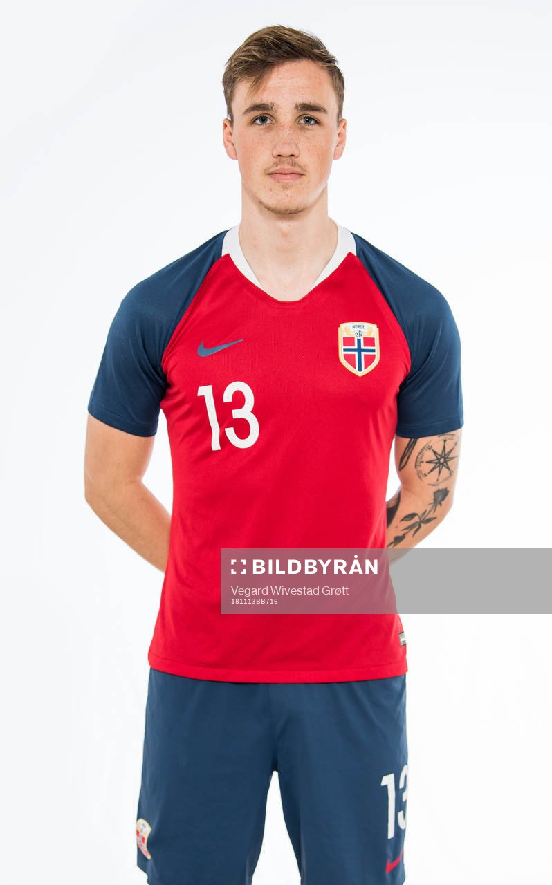 Andreas Helmersen of Norway poses for a portrait