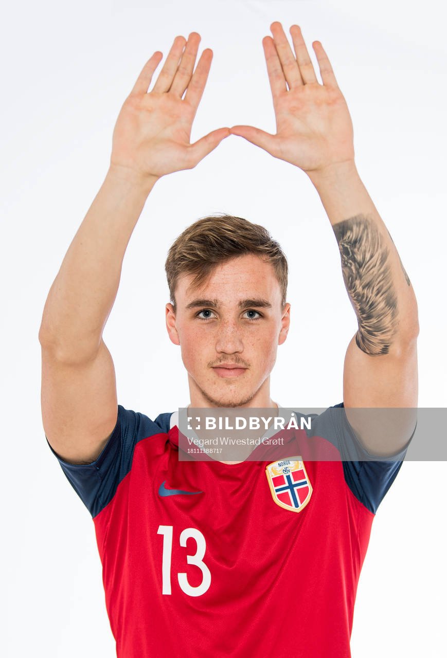 Andreas Helmersen of Norway poses for a portrait