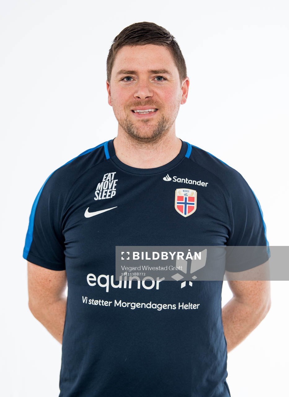 Sigbjørn Korneliussen, team manager of Norway U21, poses for a portrait on November 13, 2018 in La Manga.
