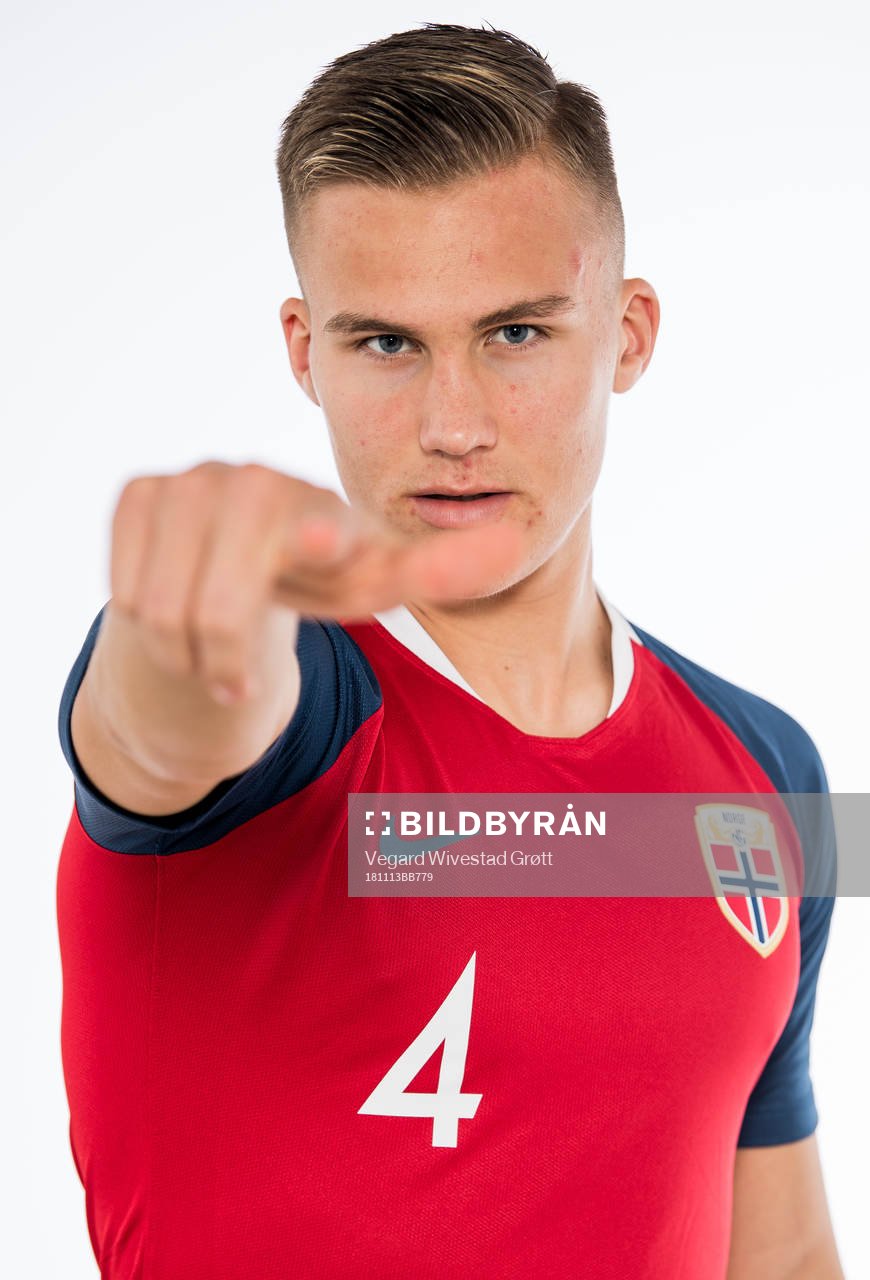 Leo Skiri Østigård of Norway poses for a portrait on November 13, 2018 in La Manga.
