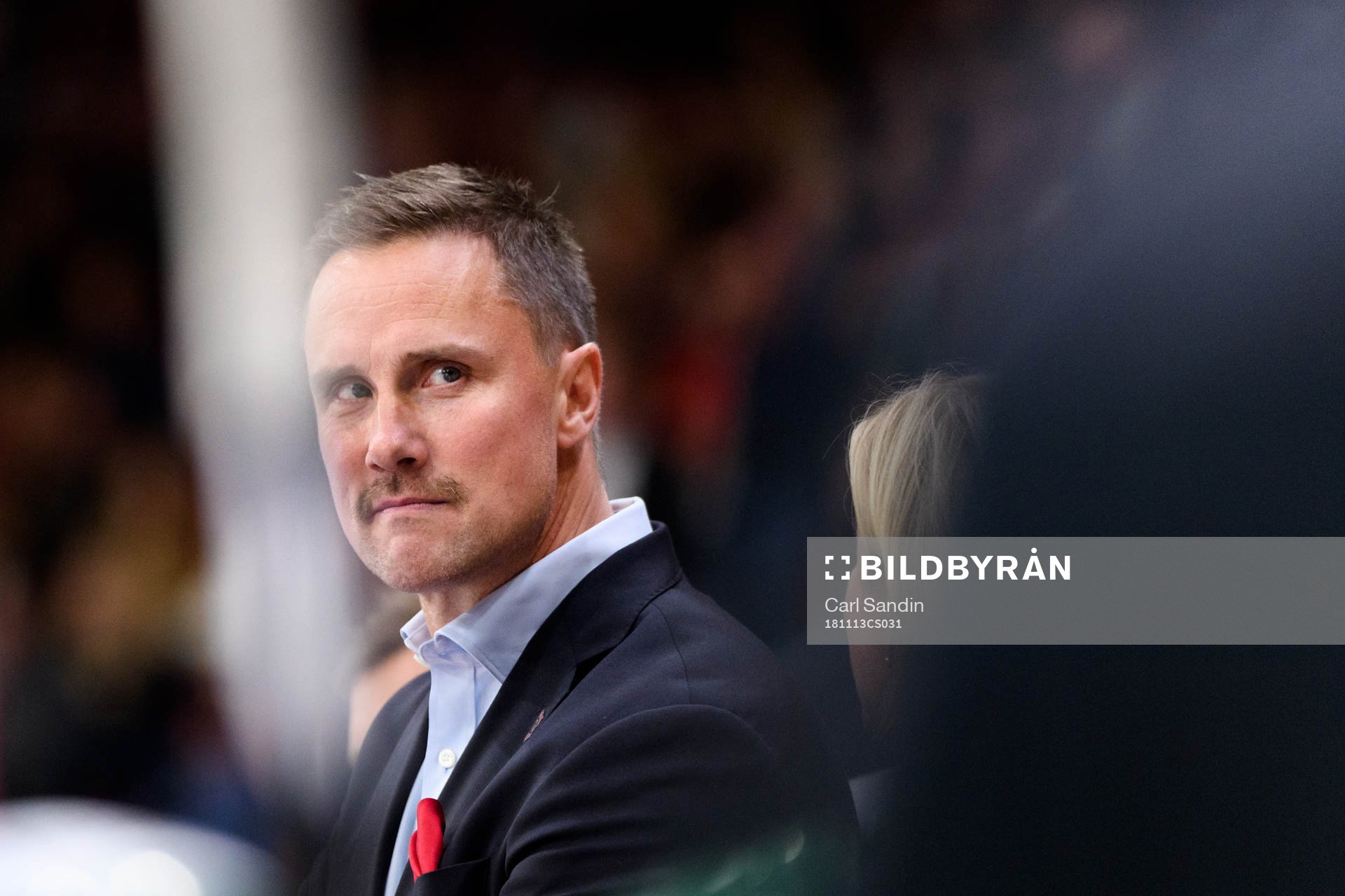 Frölundas tränare Roger Rönnberg