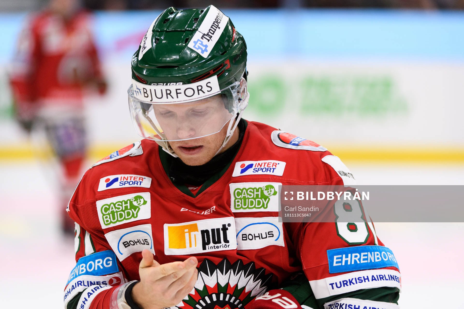 Frölundas Ryan Lasch deppar