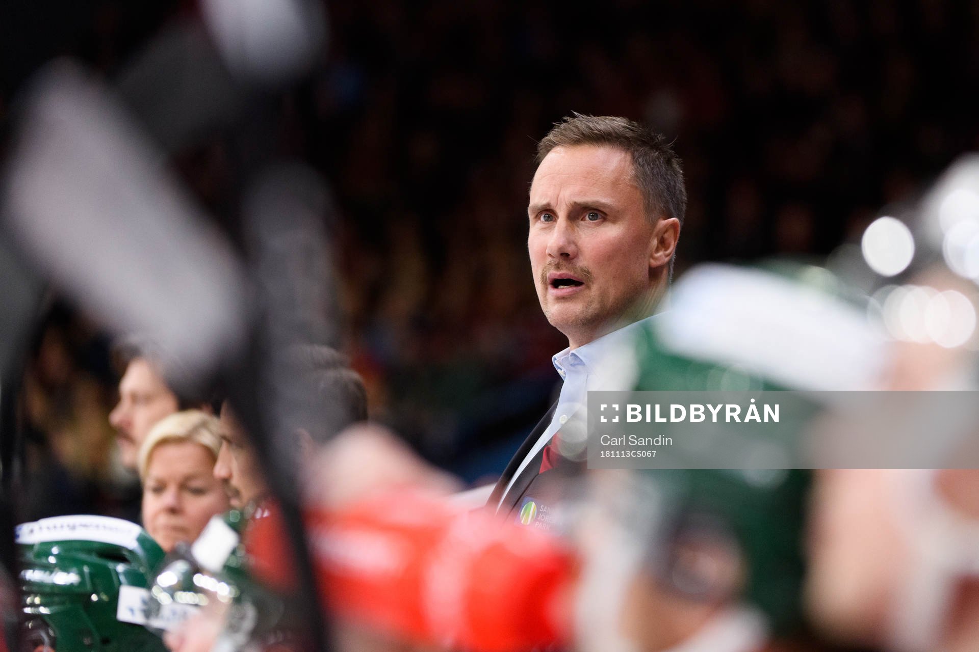 Frölundas tränare Roger Rönnberg