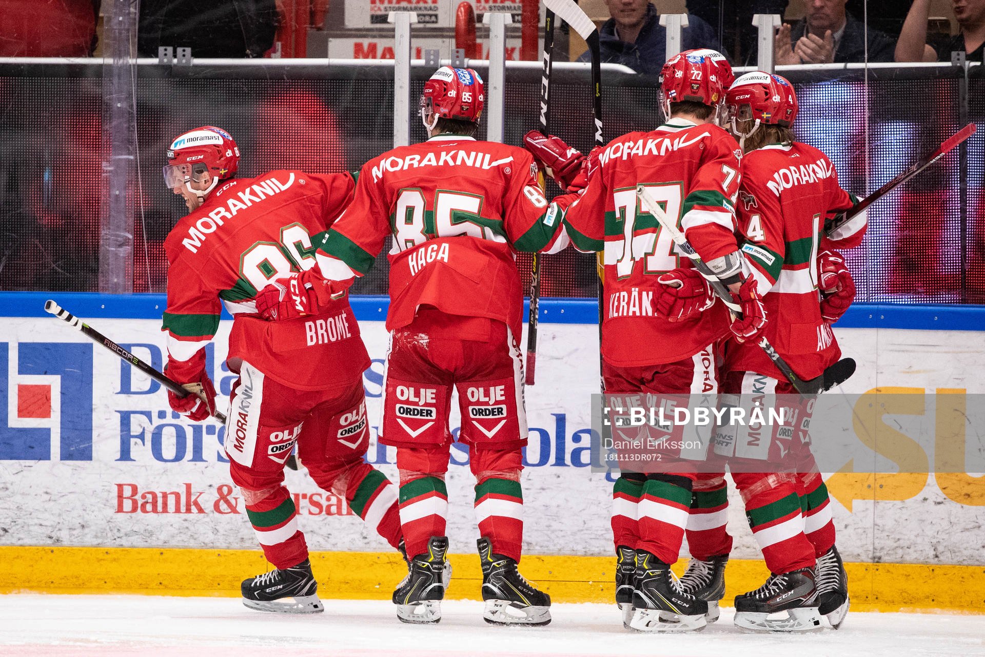 Moras Mathias Bromé och Michael Haga och Michael Keränen