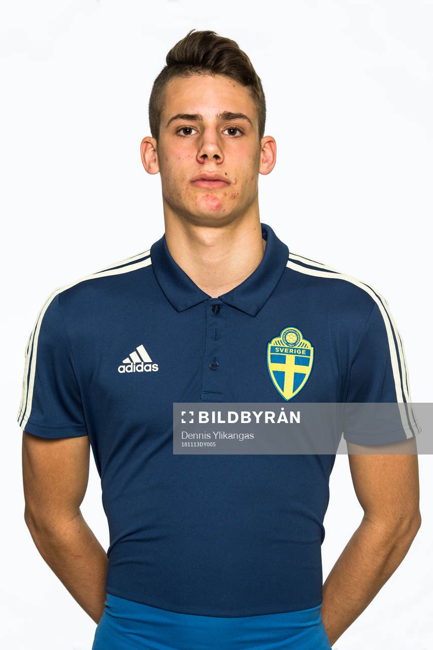 Gabriel Wallentin i P17-landslaget