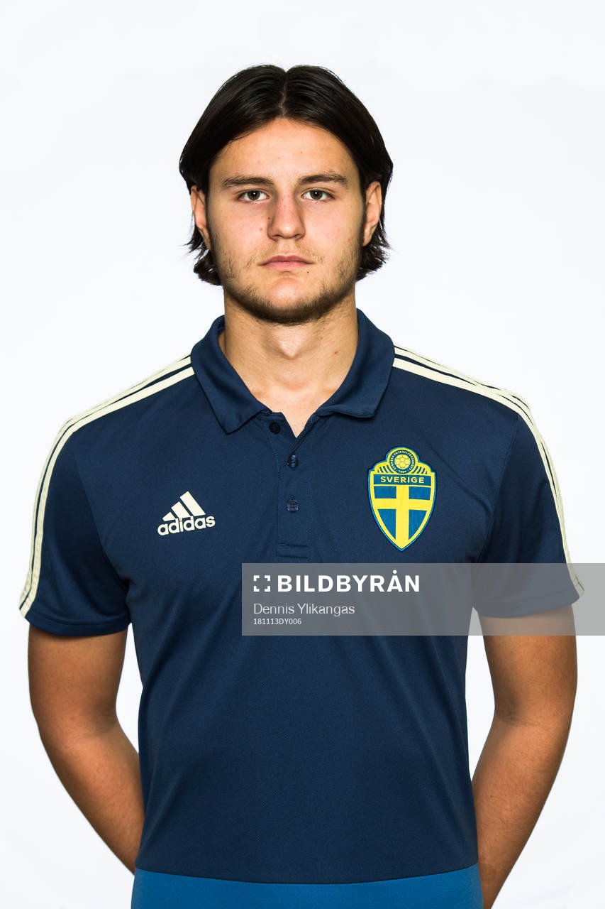 Helmer Andersson i P17-landslaget