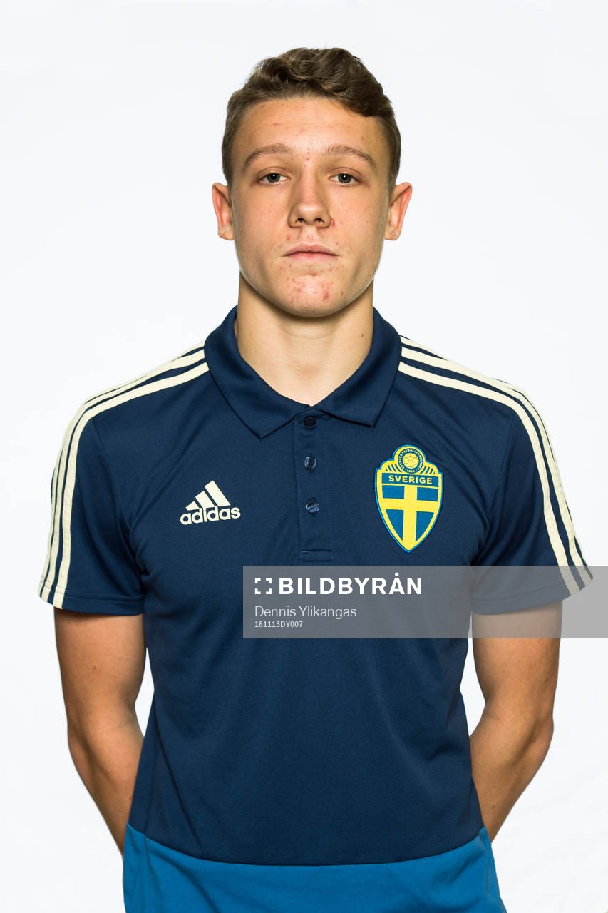 Hjalmar Javefors i P17-landslaget