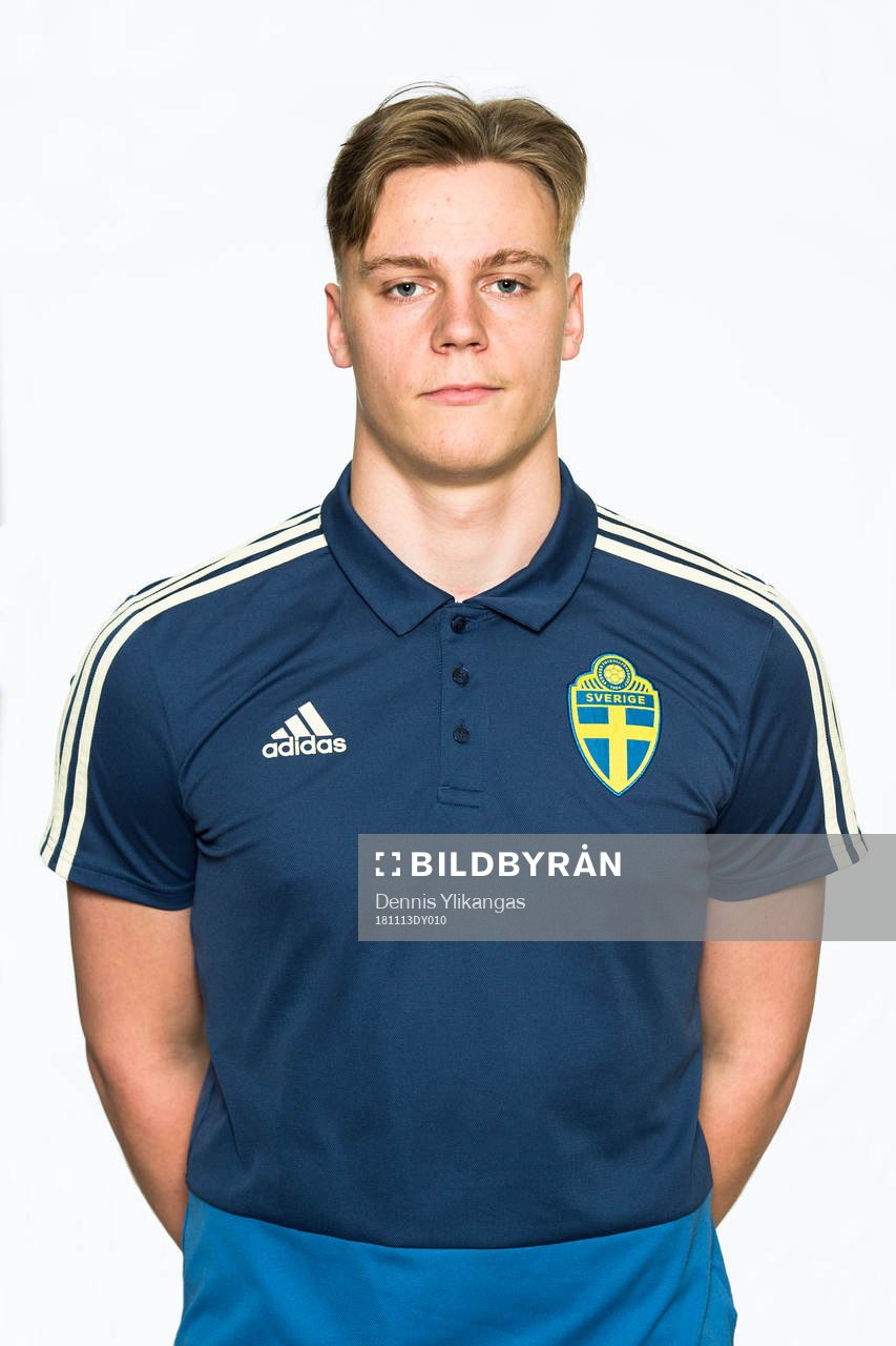 Jesper Royé i P17-landslaget