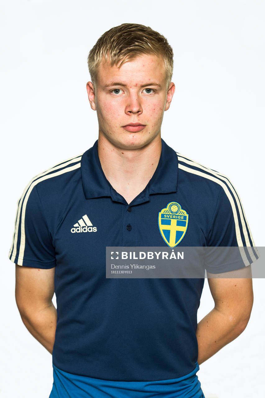 Kevin Liimatainen i P17-landslaget