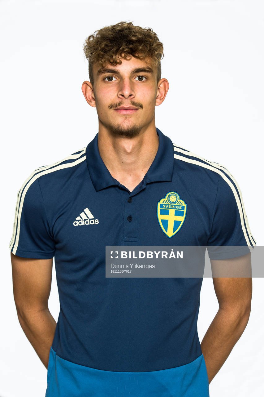Oliver Verona Grönberg i P17-landslaget