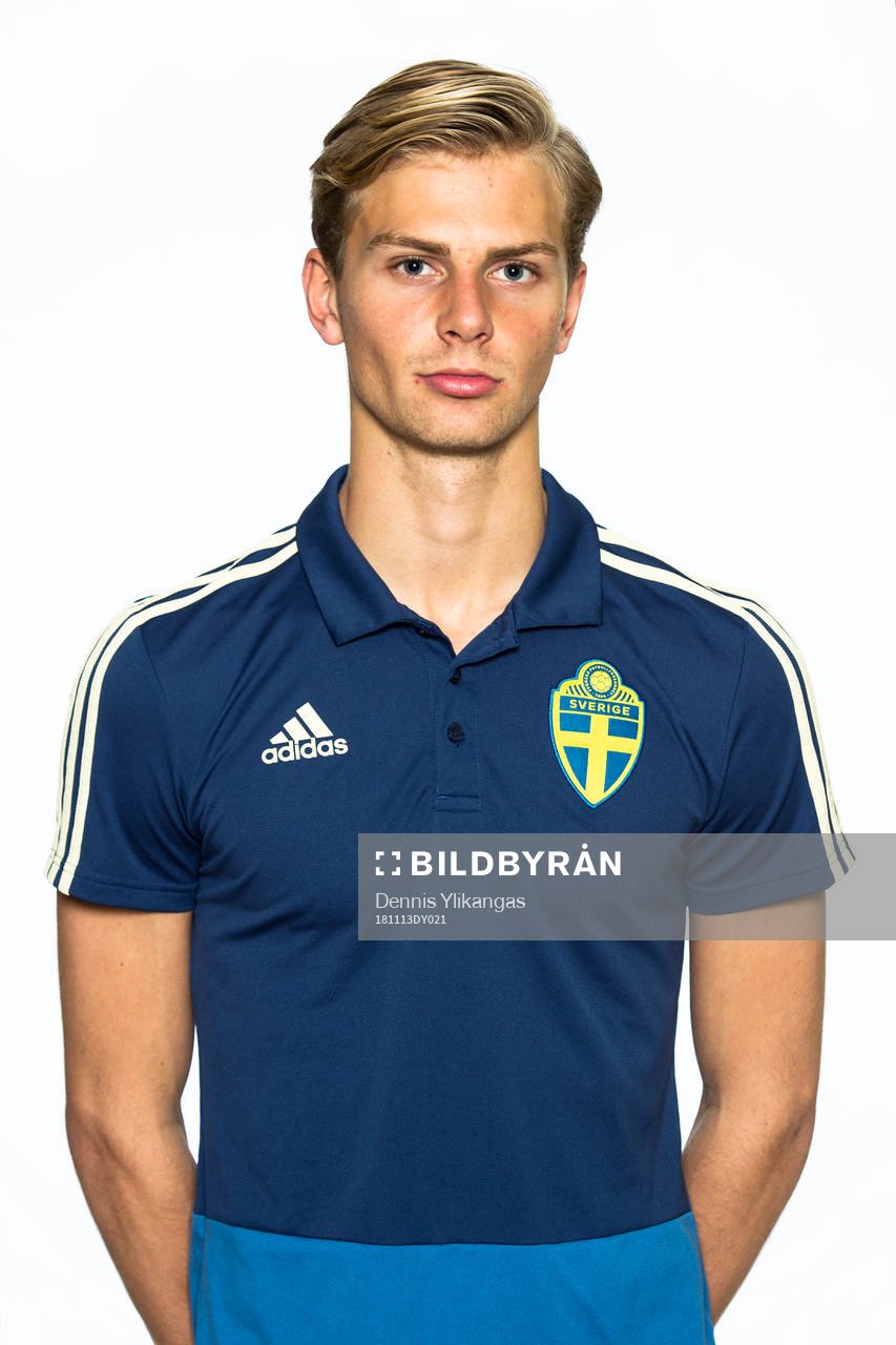 Simon Andersson i P17-landslaget