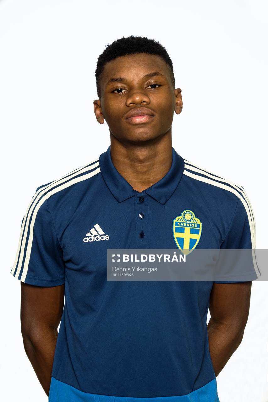 Sylvin Kayembe i P17-landslaget