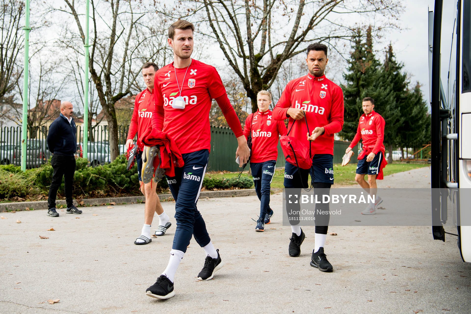 Even Hovland, Håvard Nordtveit and goalkeeper Sten
