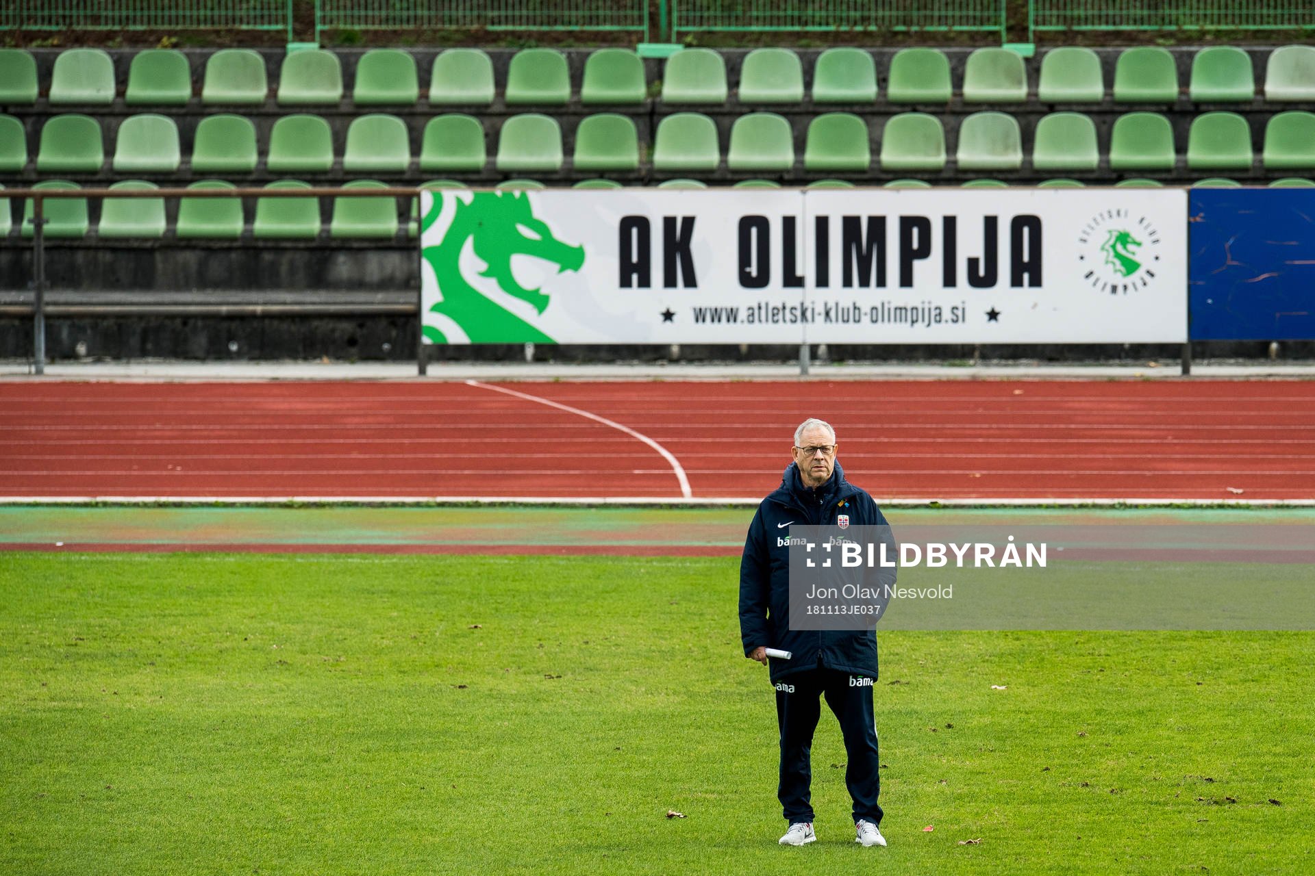 Lars Lagerbäck, head coach of Norway