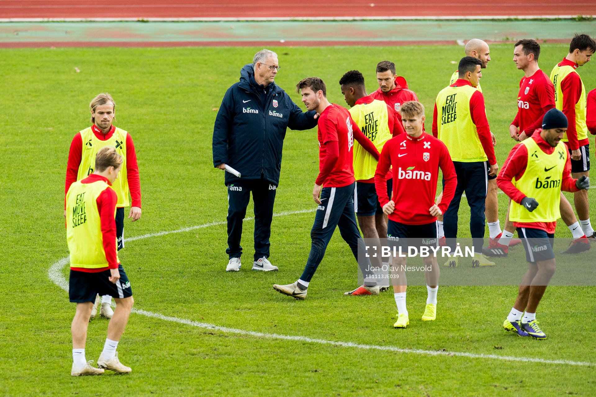 Iver Fossum, Lars Lagerbäck, head coach of Norway, Håvard