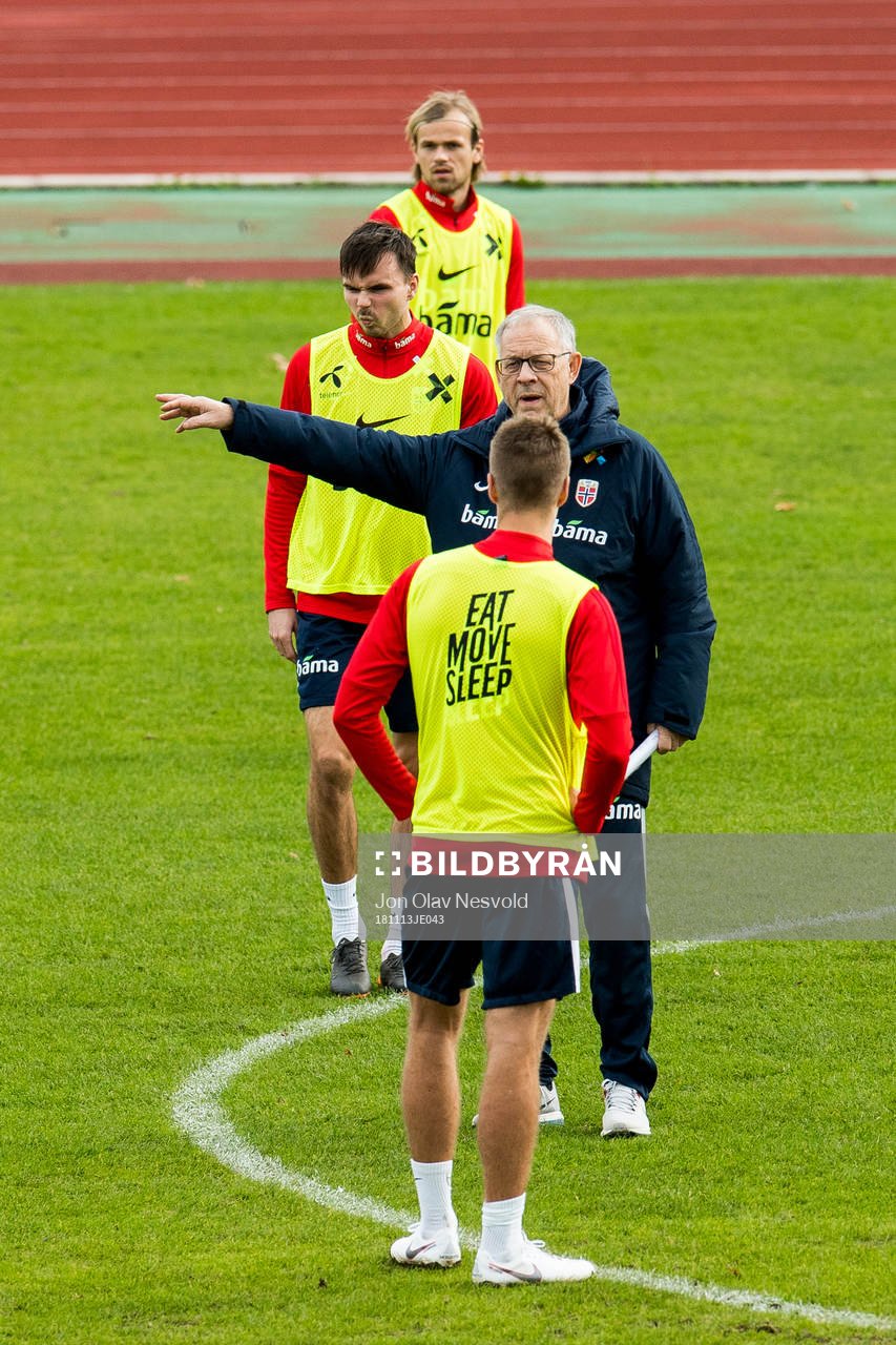 Ole Kristian Selnæs, Iver Fossum and Lars Lagerbäck, head