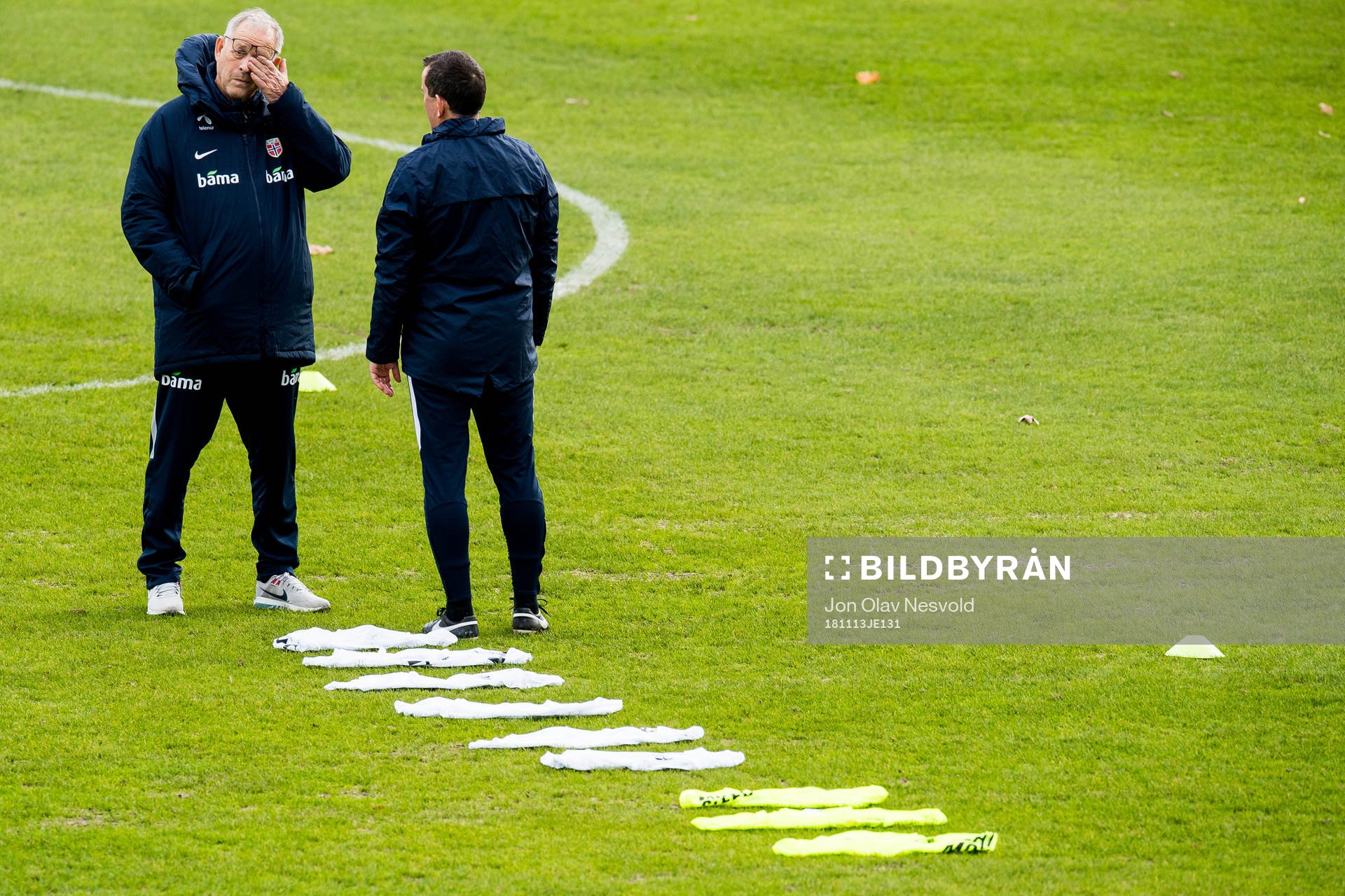 Lars Lagerbäck, head coach of Norway
