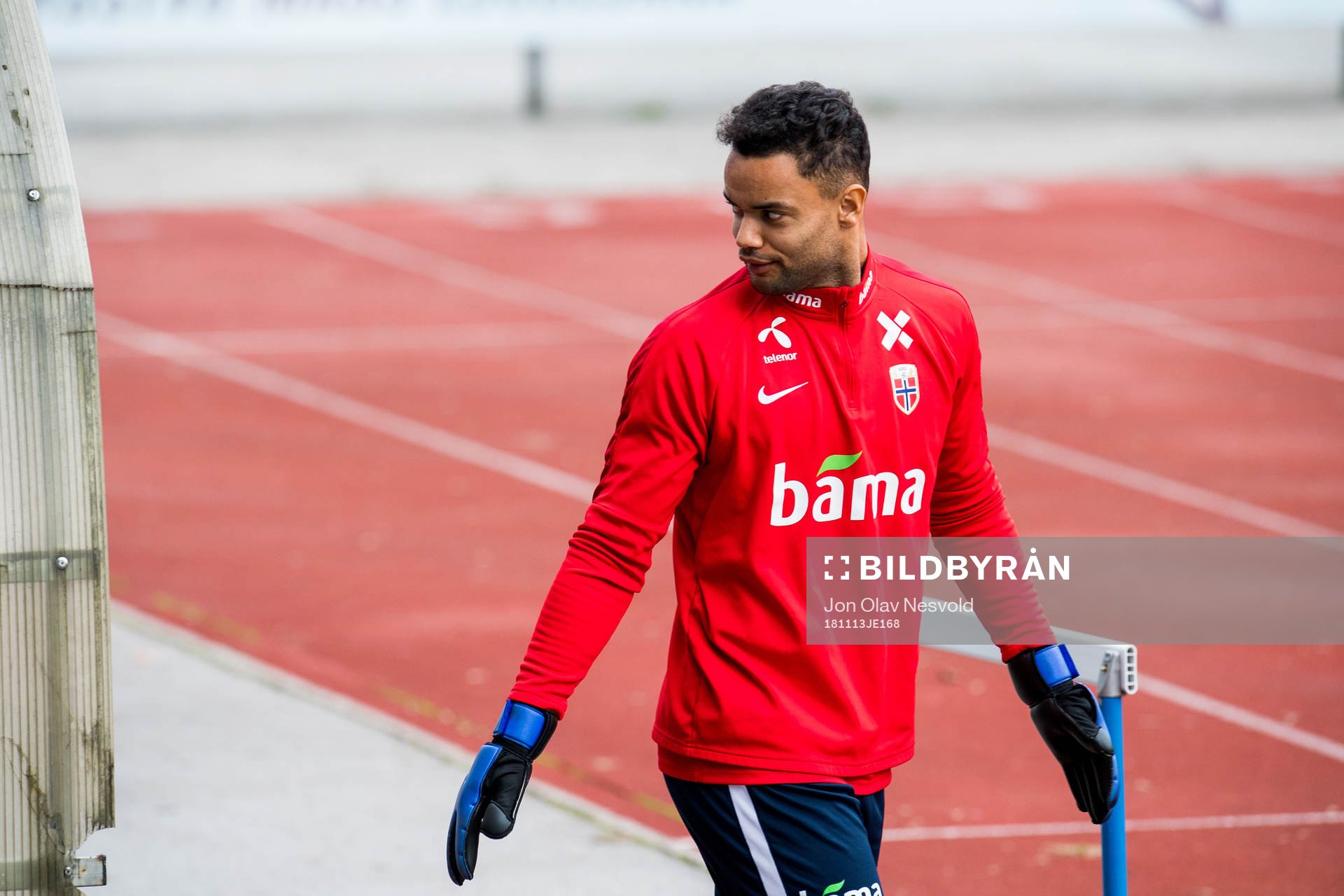 Goalkeeper Sten Grytebust of Norway