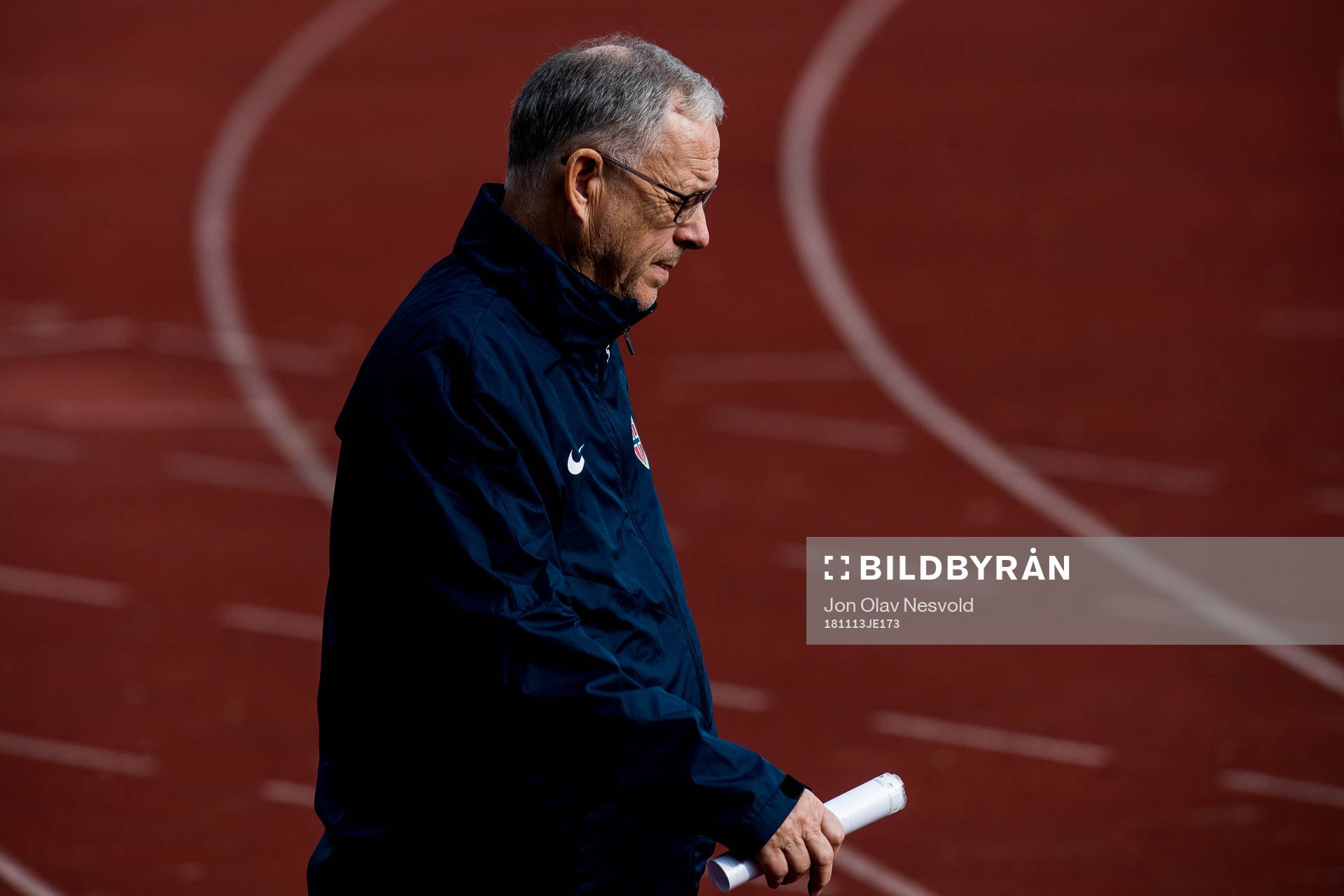 Lars Lagerbäck, head coach of Norway