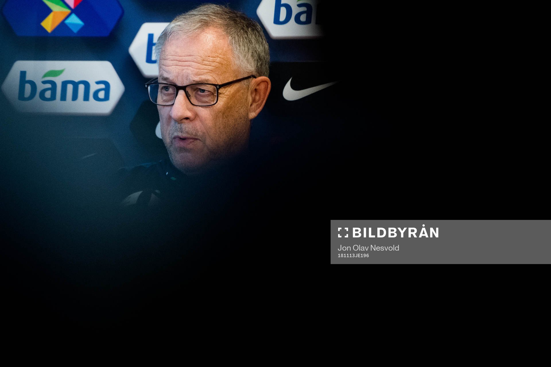 Lars Lagerbäck, head coach of Norway
