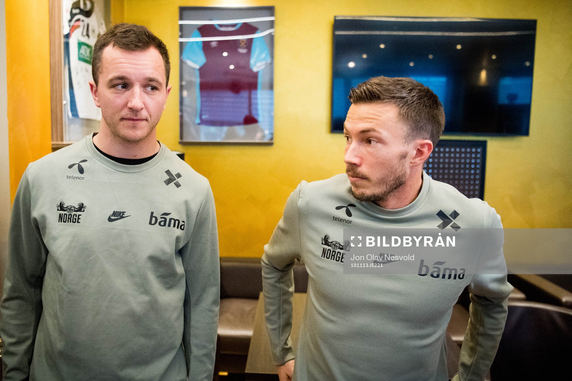 Even Hovland and Martin Linnes of Norway